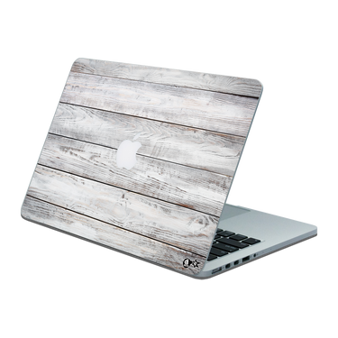 DJ Skins Laptop Skin WOODY WHITE